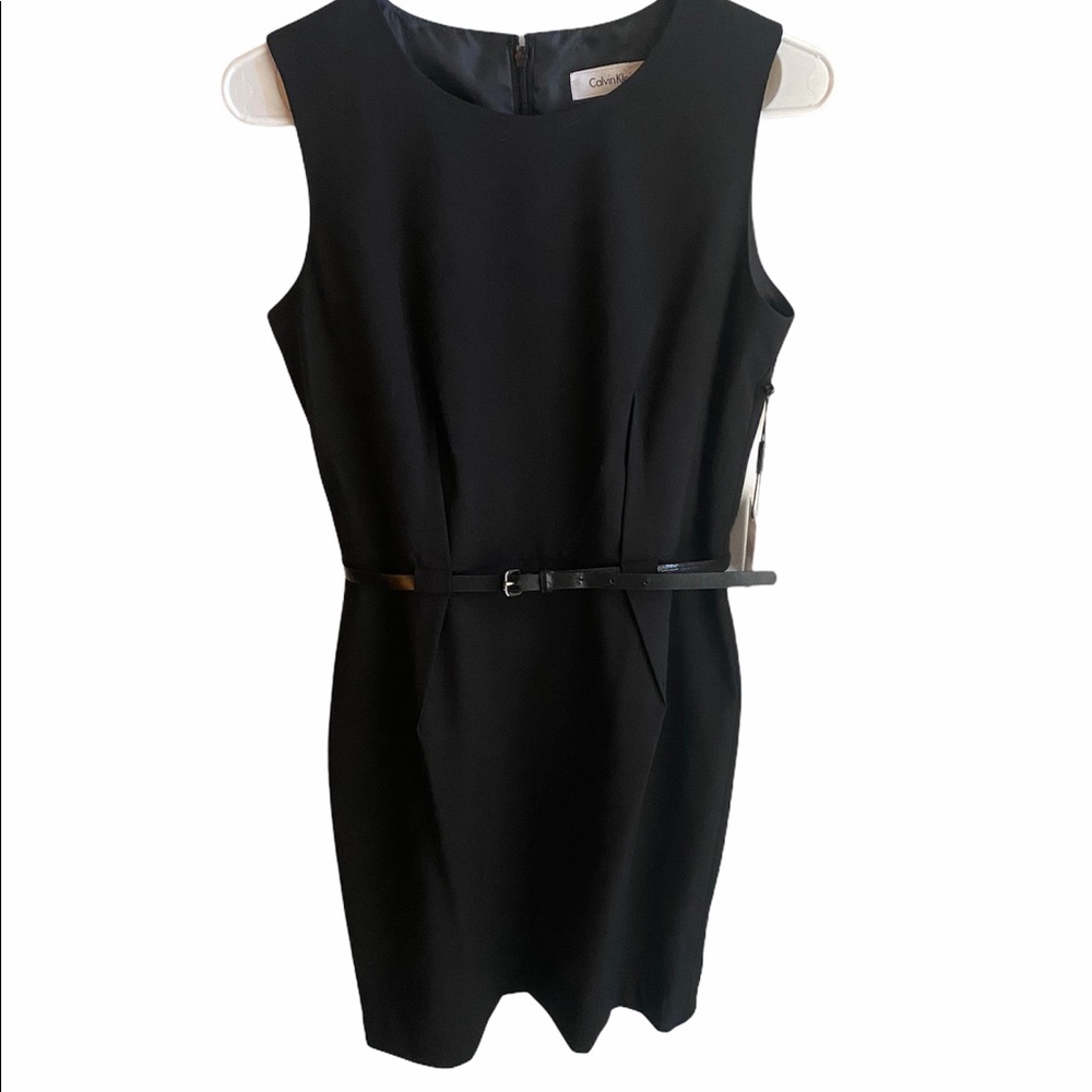 NWT Calvin Klein Black Dress Size 8P